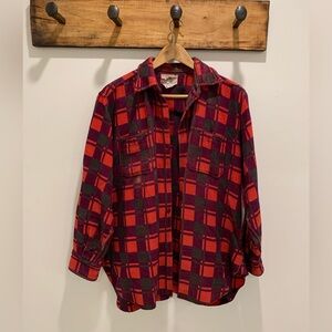Vintage Champion plaid jacket